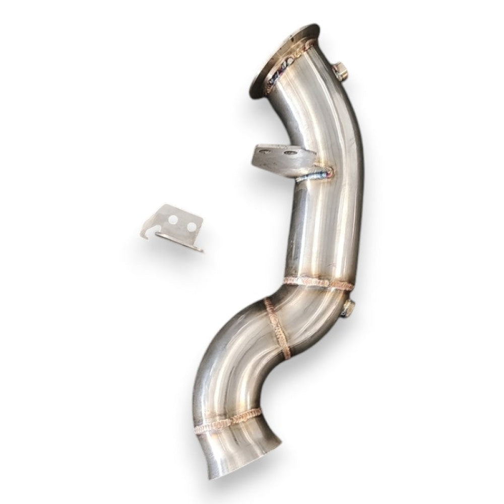 2016-2022 Mercedes GLC200/GLC250/GLC300 Downpipe | X253 No Heat Shield / Racing Downpipe (No Cat) Downpipes